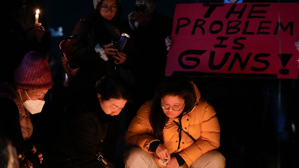 Mass shooting vigil in CA