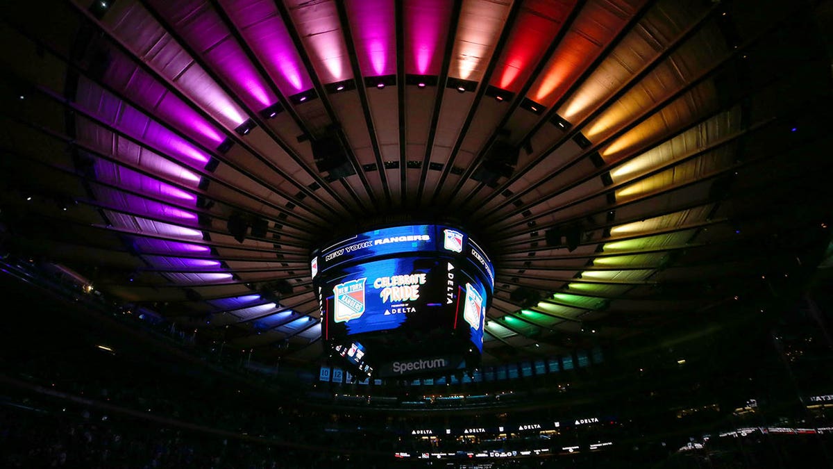 MSG in Pride colors