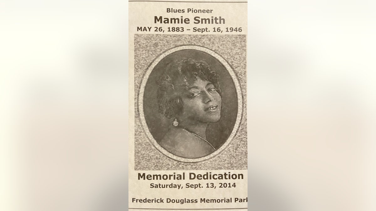 Mamie Smith ceremony