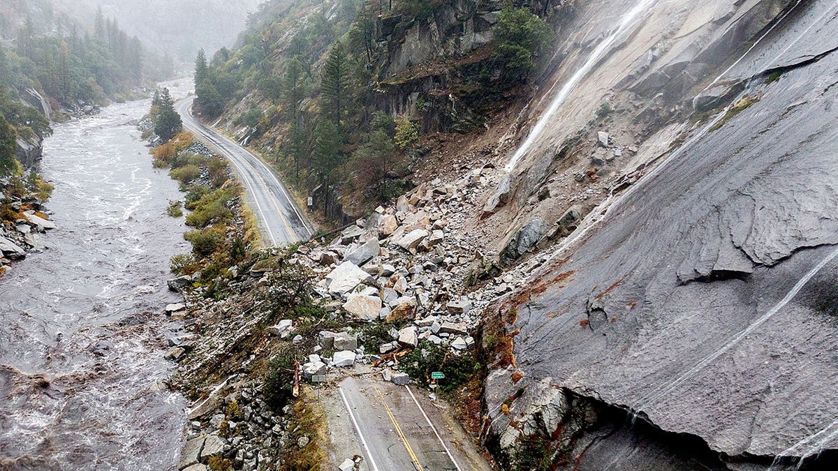 CA landslide