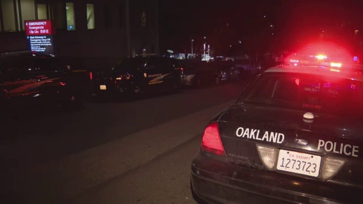 Oakland Police car