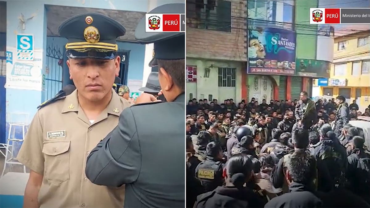 Peru police officer killed