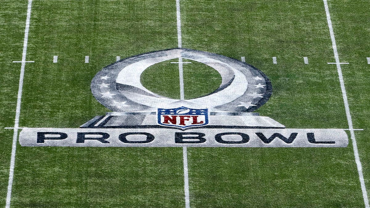 Pro Bowl logo on field