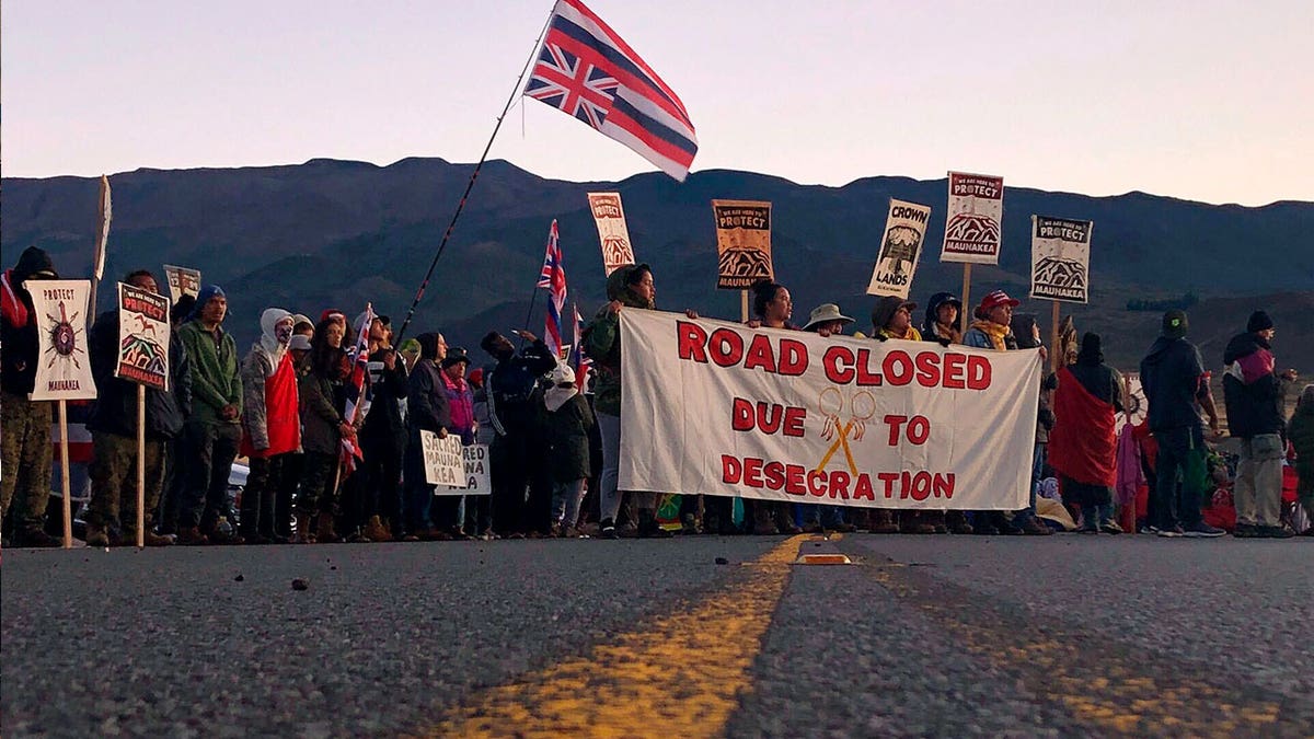 Hawaii telescope protest