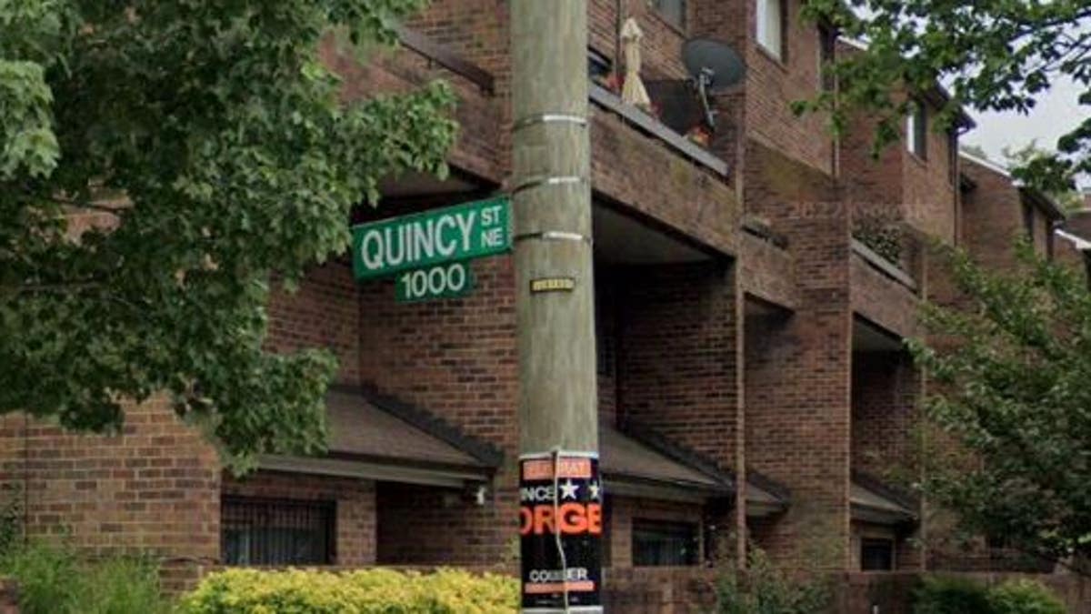 Quincy Street in Washington, D.C.