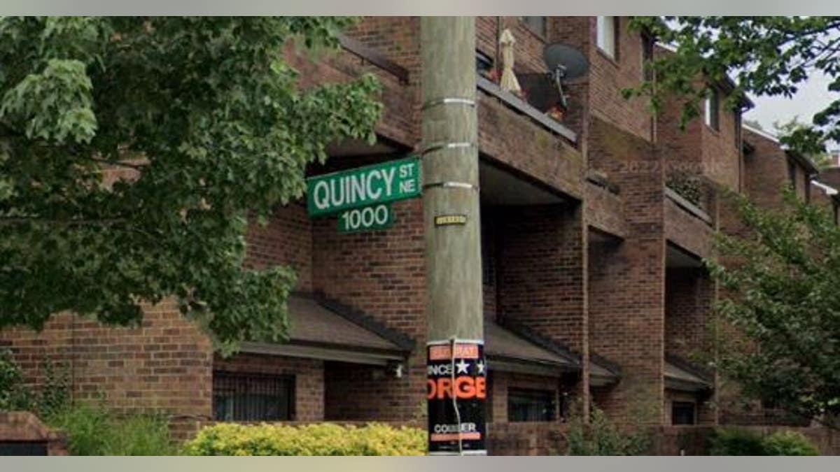 Quincy Street in Washington, D.C.