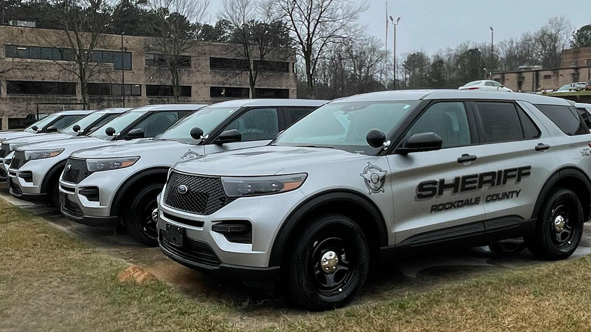 Rockdale County Sheriff's vehicles