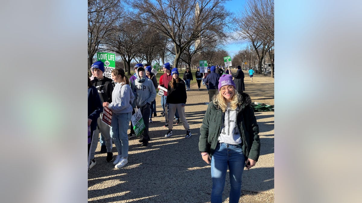 Ohio woman at March for Life