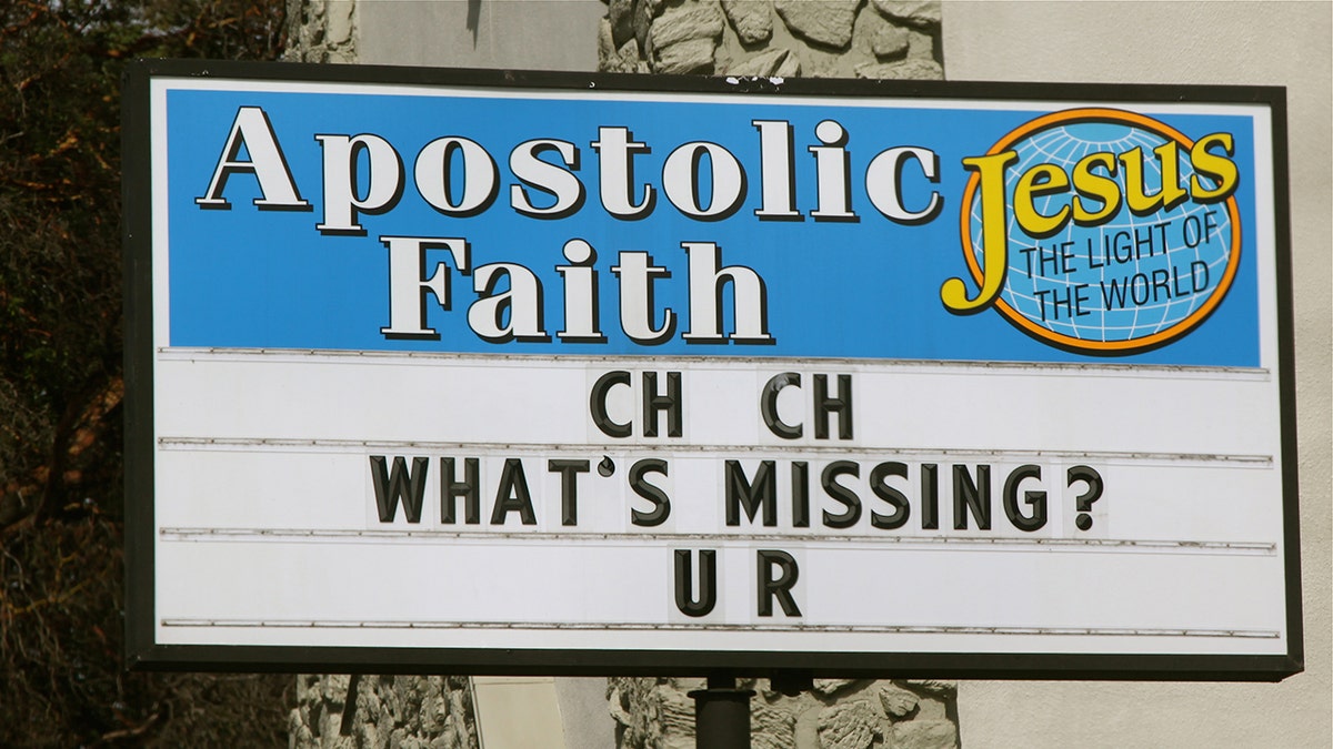 Church sign