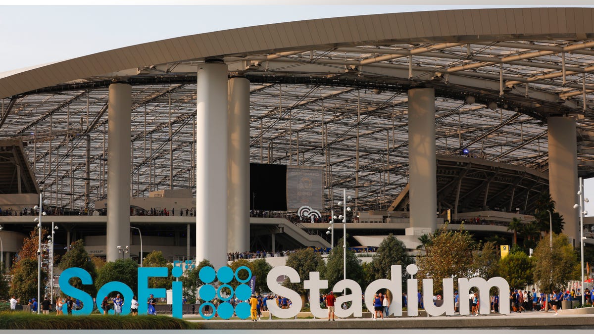 SoFi Stadium outside general view