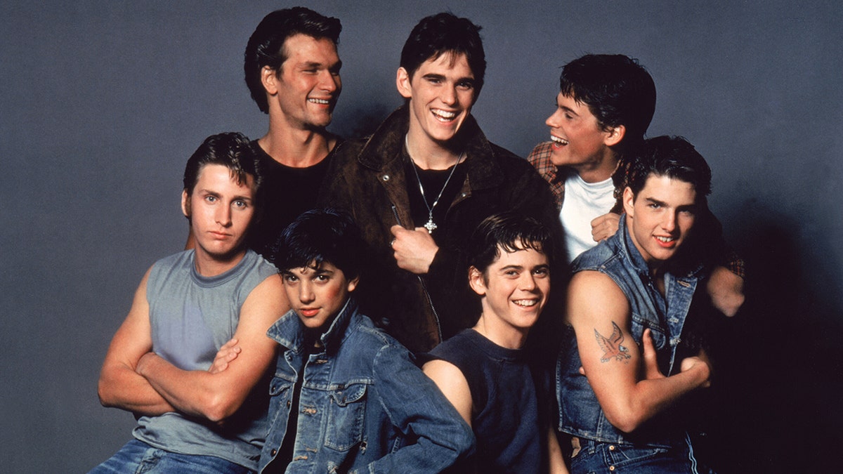 Cast of "The Outsiders"