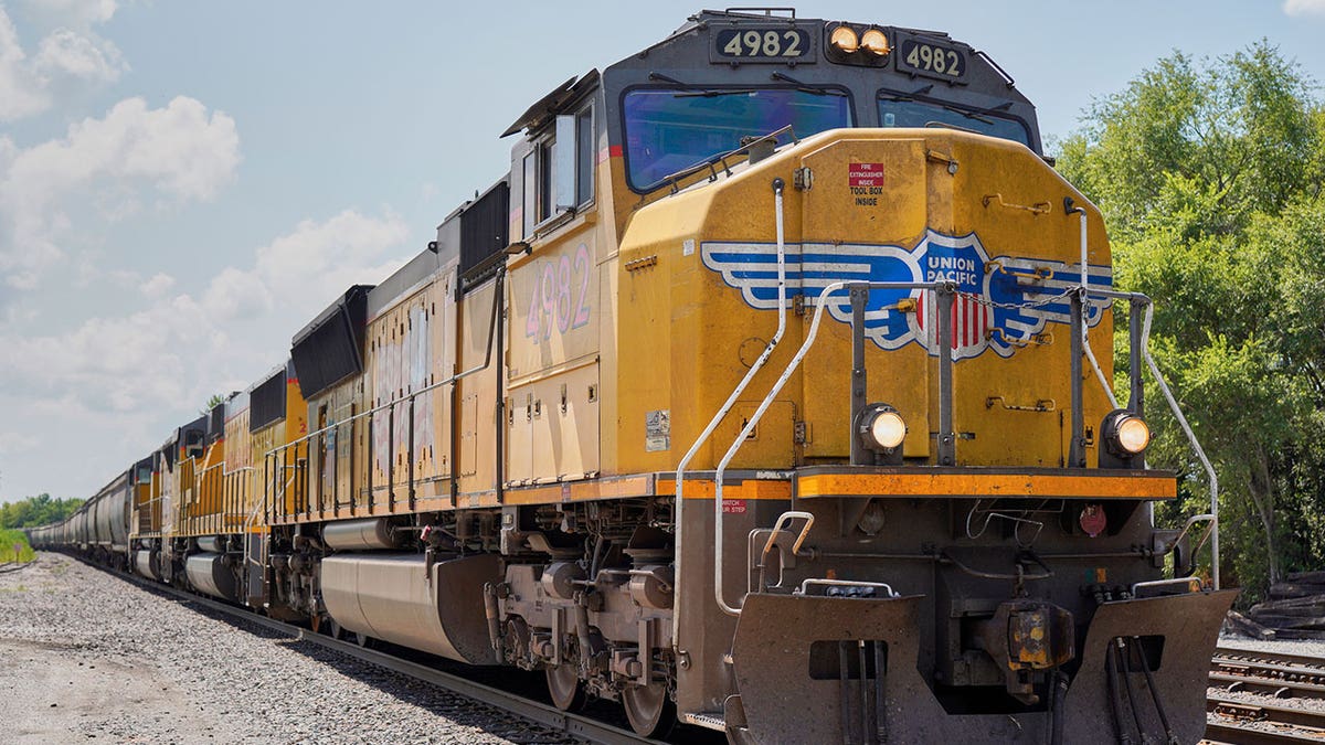 Union Pacific train