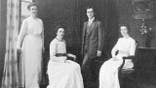 The ten Boom Children before the war…Corrie is seated on the left.
