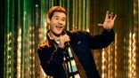 PITCH PERFECT: BUMPER IN BERLIN -- Episode 103 -- Pictured: Adam Devine as Bumper Allen -- (Photo by: Julia Terjung/Peacock via Getty Images)