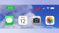 Why a green and orange dot on your phone can indicate someone listening and watching