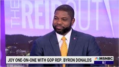 Rep. Byron Donalds spars with MSNBC's Joy Reid over voting record, racial comments