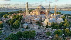 The Hagia Sophia: A landmark that was converted from a church to a mosque, to a museum, and then mosque again