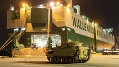 Ukraine receiving 60 Bradley fighting vehicles after fleet departs South Carolina