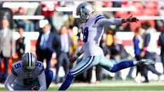 Embattled Cowboys kicker blocked from practice tries by 49ers players in chippy pre-game altercation