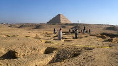 Egypt excavation unveils new ancient tombs, sarcophagus, amulets near pyramid