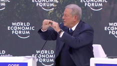 Al Gore goes on ‘unhinged’ rant about ‘rain bombs,' boiled oceans, other climate threats at Davos