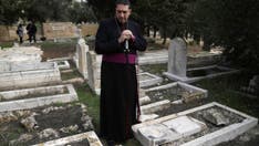 Dozens of Christian graves toppled, defaced in historic Jerusalem cemetery: 'Clear hate crime'