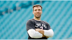 Joe Flacco's son spotted wearing Dolphins jersey instead of dad's Jets threads