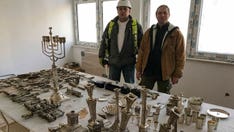 Jewish objects that were hidden in Poland during WWII discovered