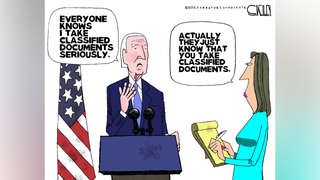 Political cartoons of the day