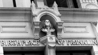 On this day in history, Jan. 17, 1706, Benjamin Franklin, Founding Father, is born