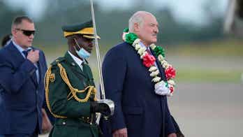 Belarus' president arrives in Zimbabwe to cement economic, political ties between the Russian allies