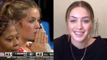 'Peach Bowl Girl' Catherine Gurd says her viral fame is a 'complete shock,' wants to promote women's sports
