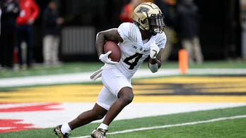 Purdue wideout released from hospital, 'doing well' after being carted off the field with apparent neck injury
