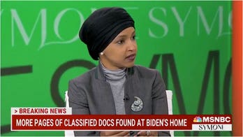 Rep. Omar 'glad' special counsel appointed over Biden classified docs: 'Should be taken serious'