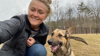 Dog in danger reunited with US soldier for first time since they bonded overseas: ‘Magical moment’