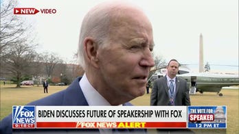 Biden has awkward exchange with reporter about not attending Pope Benedict's funeral
