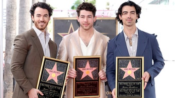 Jonas Brothers on Walk of Fame star, joke about their kids following in footsteps: 'Who's paying for therapy?'