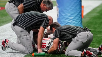 Ohio State losing Marvin Harrison Jr to concussion on hard hit 'absolutely' had impact on game, coach says