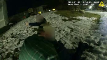 Nevada officer rescued by good Samaritan after being shot in the leg during shootout