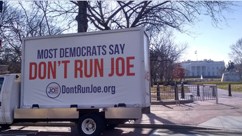 'Don't Run Joe' billboards show up outside White House, DC monuments to urge Biden not to seek re-election