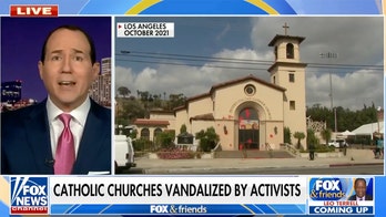 Recent vandalism of Catholic churches a result of political rhetoric and pop culture, says Raymond Arroyo
