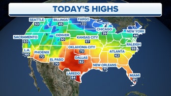 More wet weather to move over California for the next week