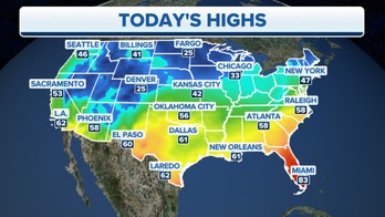Snow forecast as storm system moves from Rockies to Plains