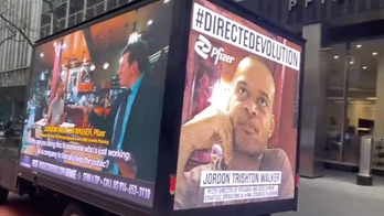 Project Veritas taunts Pfizer with LED truck parked outside drug maker’s NYC office following latest sting