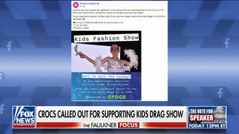 Crocs called out for sponsoring drag show with children: 'This is not good for kids'
