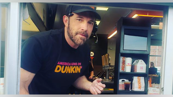 Ben Affleck causes social media frenzy serving Dunkin' Donuts to customers, firefighters: ‘Living the dream'