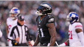 AJ Brown rewrites Eagles' record books on first play of game vs Giants