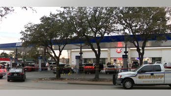 Texas suspects fire 50 to 70 shots at Houston-area gas station, 2 dead