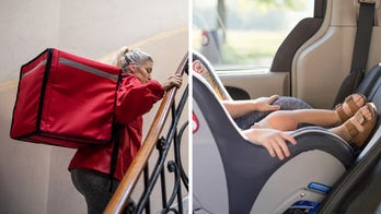 California DoorDash driver stops suspect from stealing her car as her child was left inside during delivery