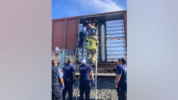 9 migrants rescued from rail car in Eagle Pass, Texas, after attempting to cross southern border